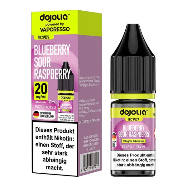 DOJOLIQ Blueberry Sour Raspberry, Produktfoto