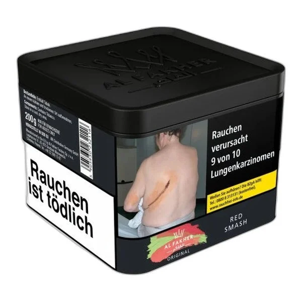 Al Fakher Red Smash, Produktfoto